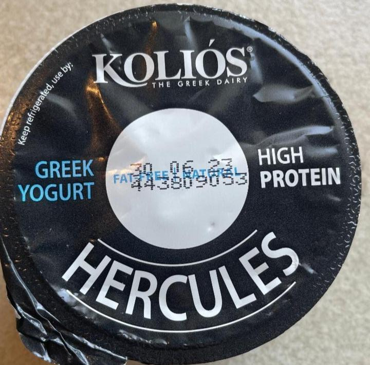 Фото - Йогурт грецький з високим вмістом білка Hercules Koliós