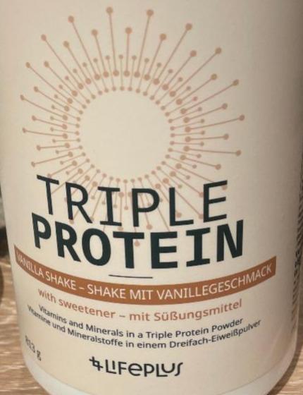 Фото - Triple Protein Shake Vanilla Lifeplus