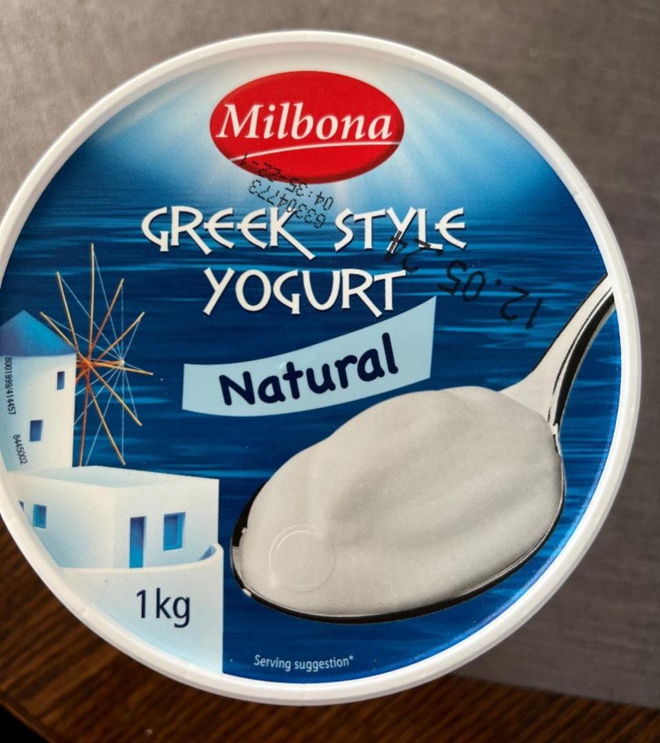 Фото - Йогурт 10% грецький Sahne-Joghurt Milbona
