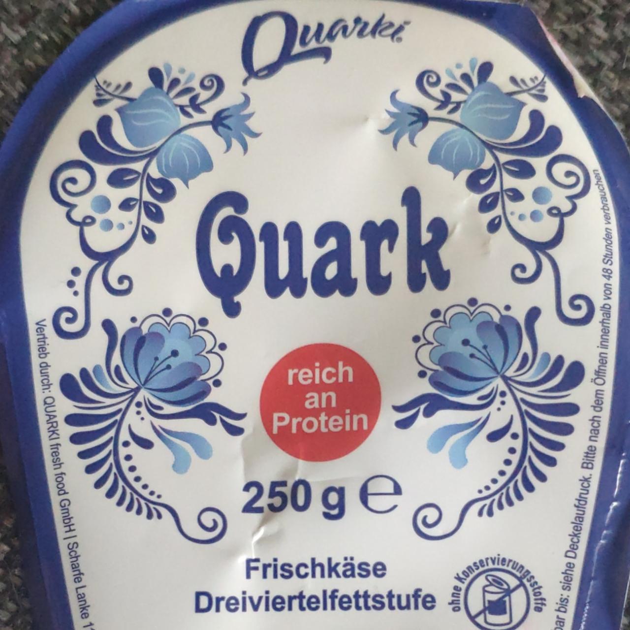 Фото - Сир кисломолочний 8% Quark Quarki