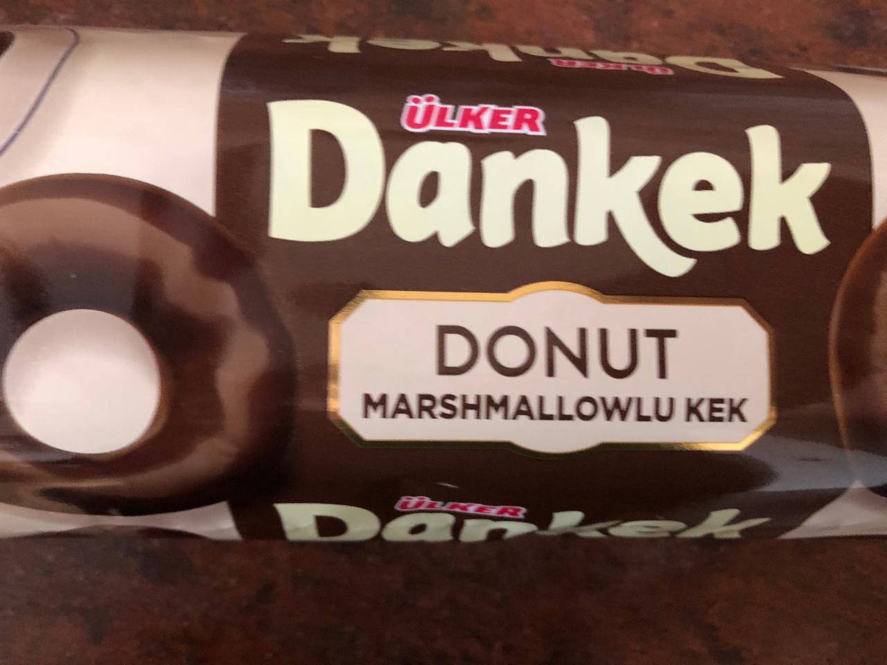Фото - Пончик з зефіром Dankek Donut Marshmallow Ulker