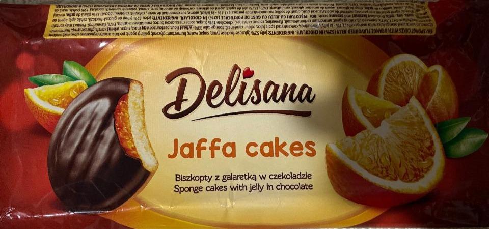 Фото - Печиво бісквітне Jaffa Cakes Delisana