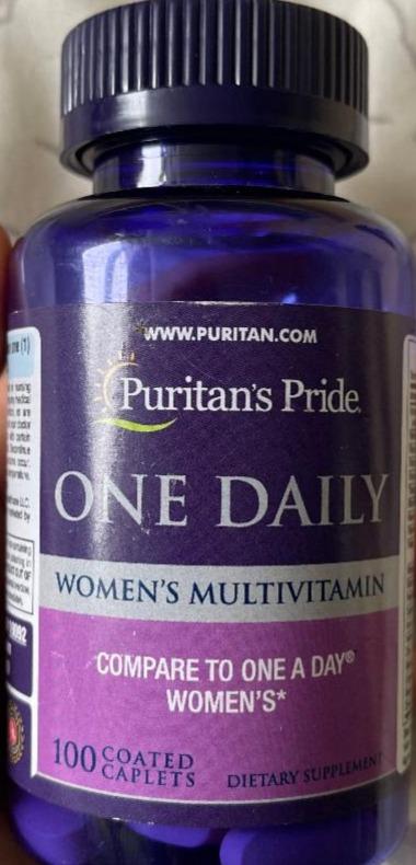 Фото - One Daily Woman's Multivitamin Puritan's Pride