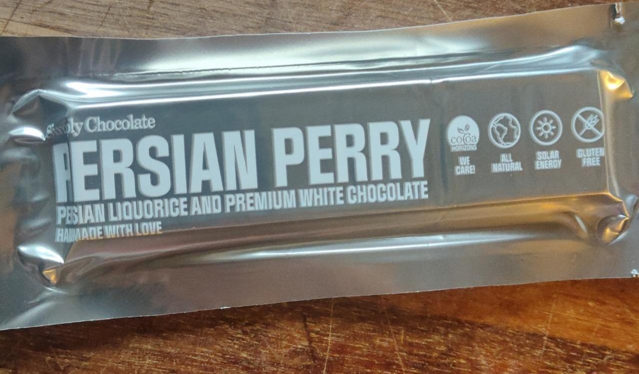 Фото - Батончик шоколадний White Chocolate Persian Perry
