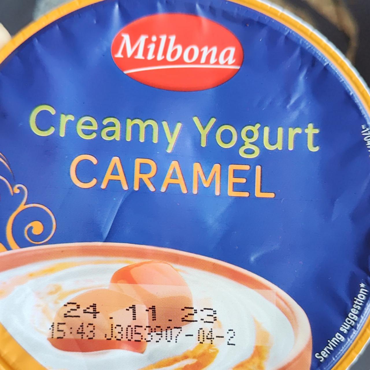 Фото - Creamy Yogurt Caramel Milbona