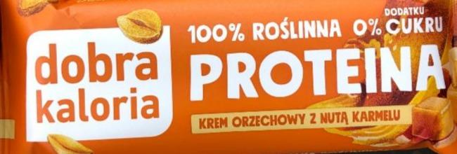 Фото - Батончик протеїновий з арахісовим кремом і карамеллю Dobra Kaloria