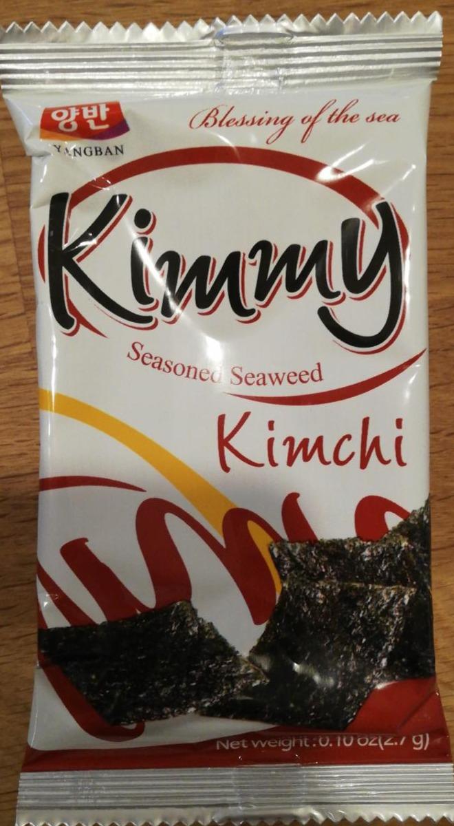 Фото - Снеки норі Seasoned Seaweed Kimchi