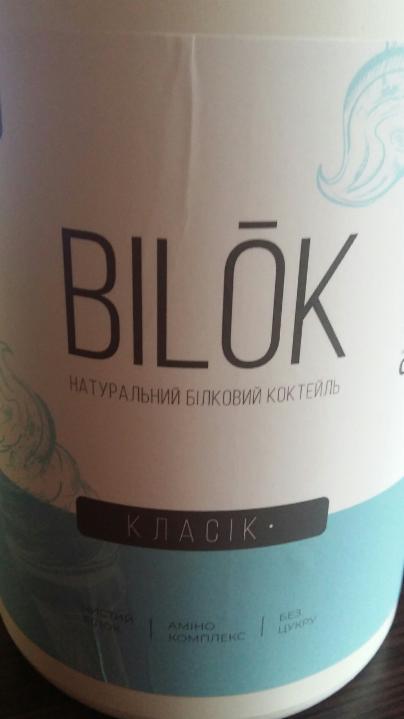Фото - натуральний білковий коктейль Класік Bilok