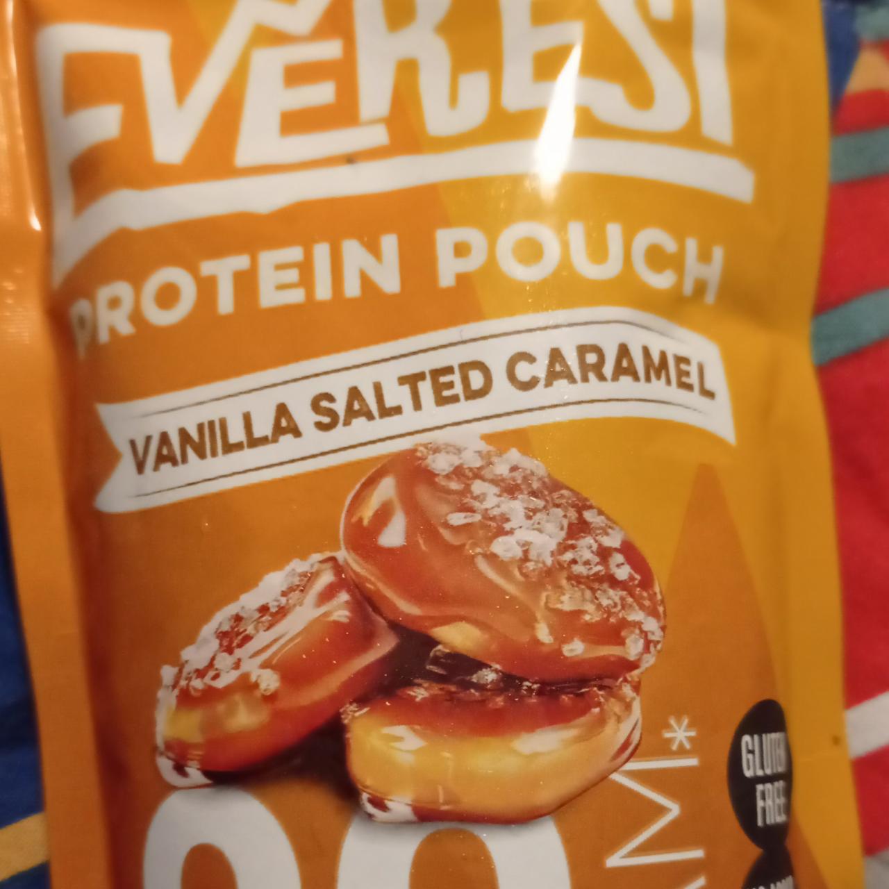 Фото - Десерт протеїновий Protein Pouch Vanilla Salted Caramel Everest