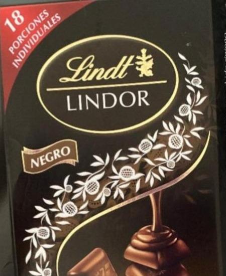 Фото - Шоколад екстра чорний 60% таблетка какао Lindt Lindor