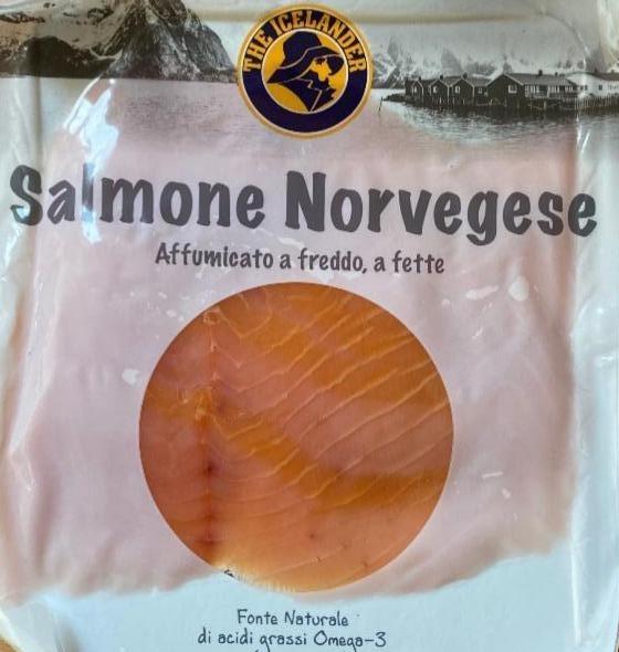 Фото - Salmone norvegese salato ed affumicato a fette The Icelander