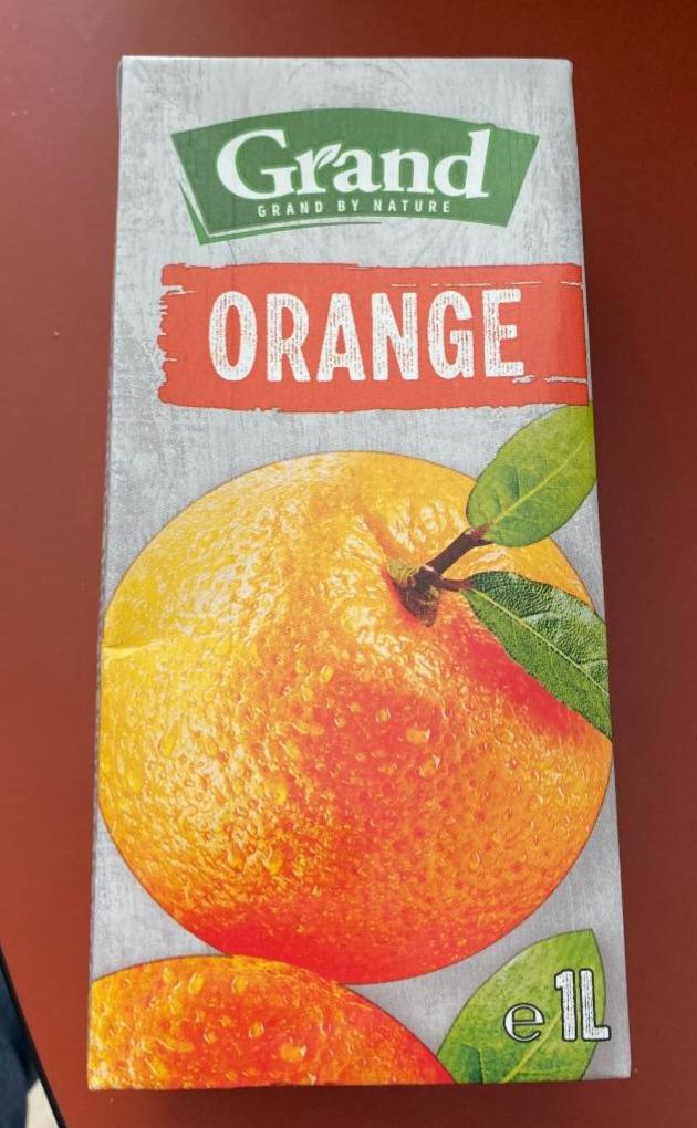 Фото - Сік апельсиновий Orange Grand