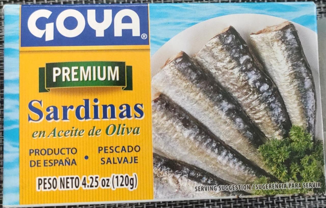 Фото - Premium Sardines In Olive Oil Goya