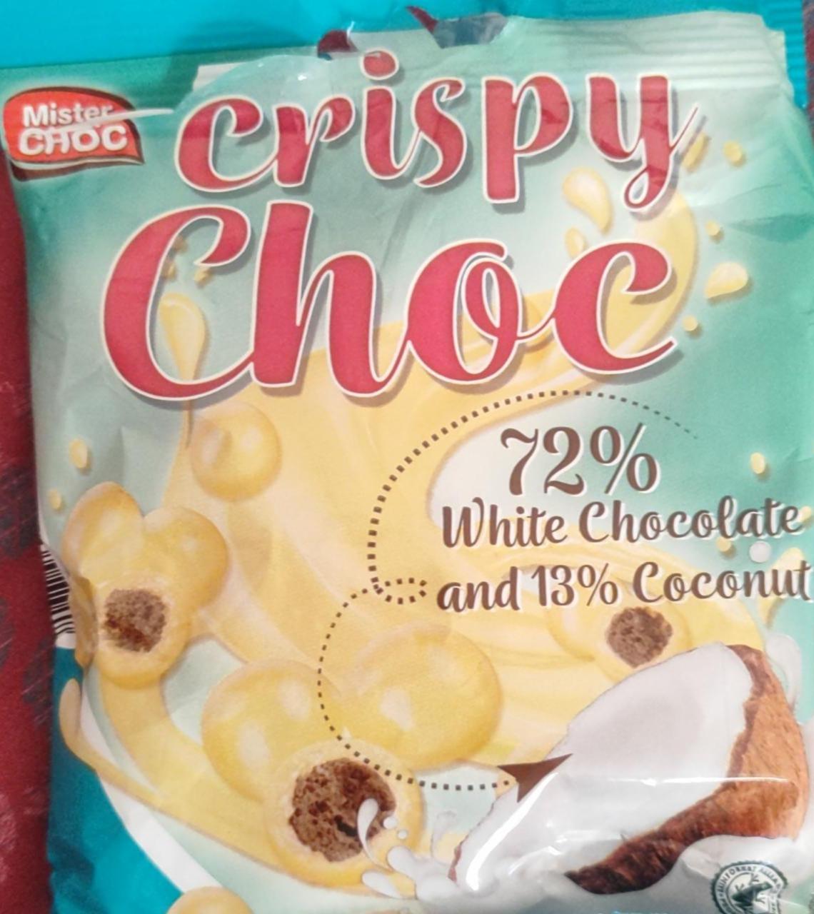 Фото - Chrispy chock with chocolate and 13% coconut Mister Choc