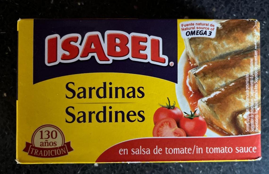 Фото - Сардини в томатному соусі Sardinas Isabel