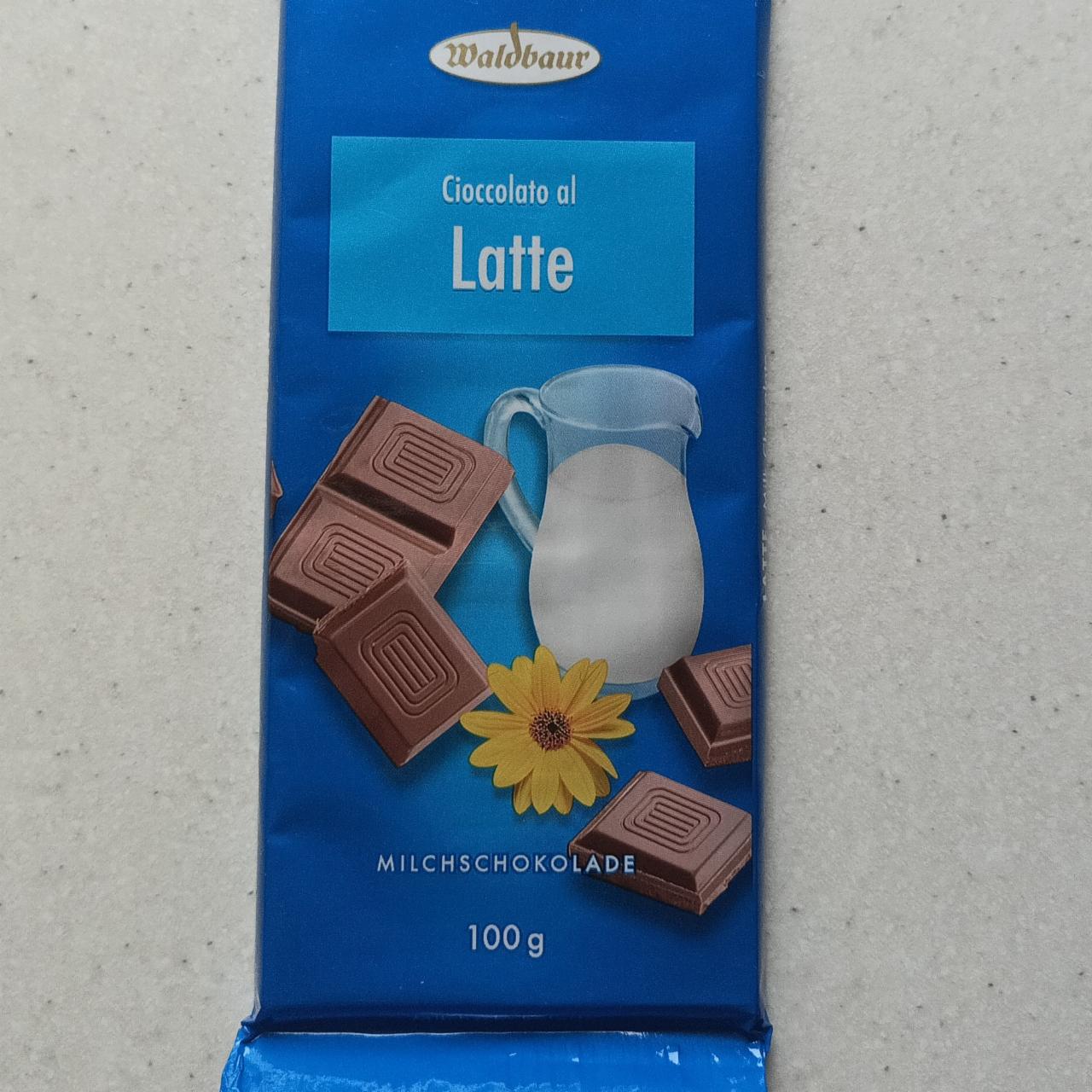 Фото - Шоколад молочний Cioccolato al Latte Waldbaur