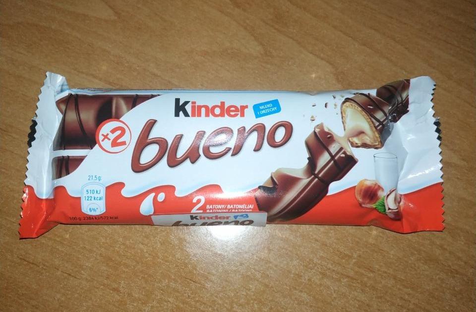Фото - Шоколадний батончик Bueno Kinder