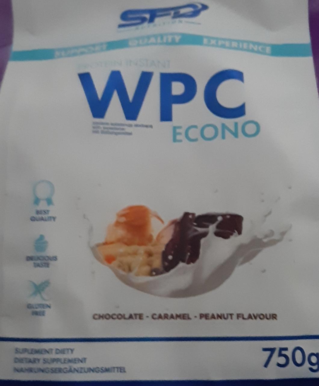 Фото - Протеїн швидкого приготування WPC з шоколадно-карамельним смаком арахісу SFD Nutrition
