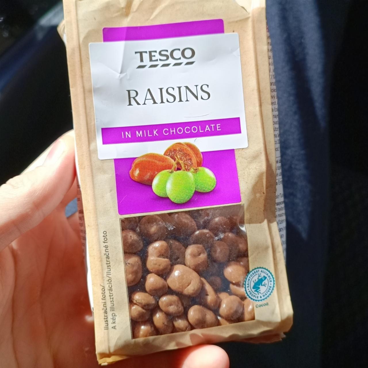 Фото - Ізюм в молочному шоколаді Milk Chocolate Raisins Tesco