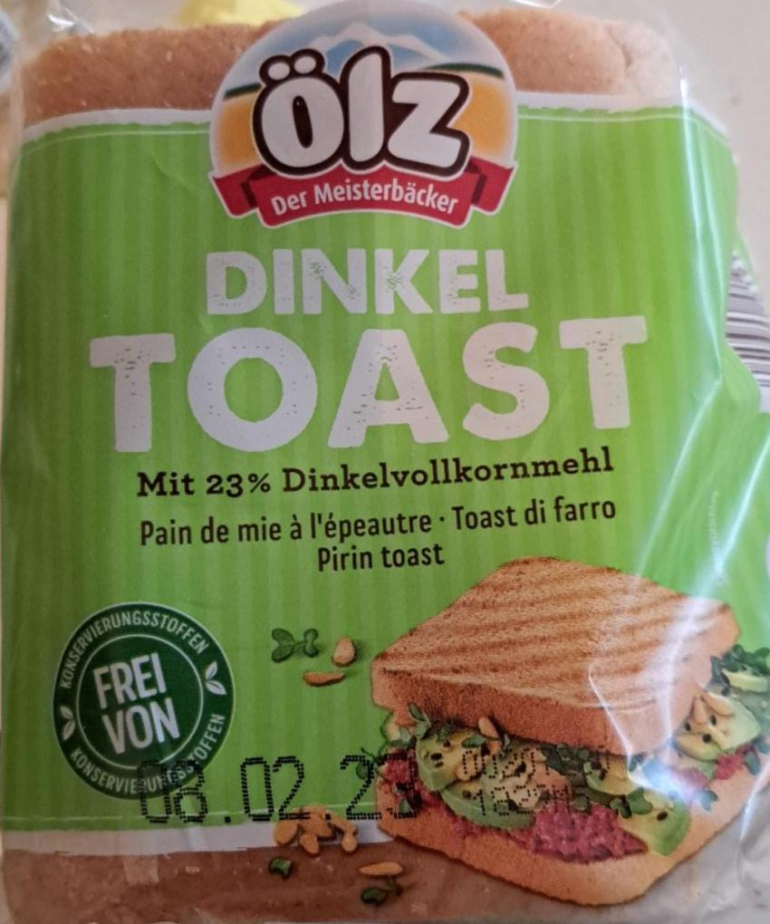 Фото - Сендвіч-хліб зі спельтою Dunkeln toast Ölz