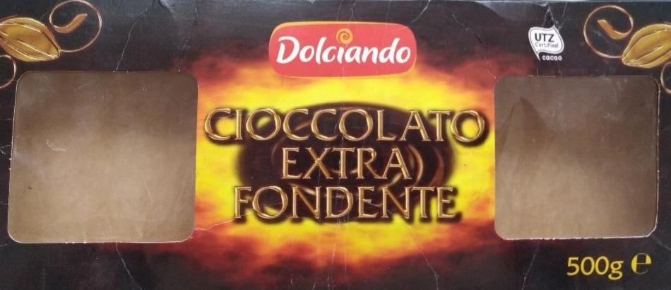 Фото - Екстра чорний шоколад Dolciando