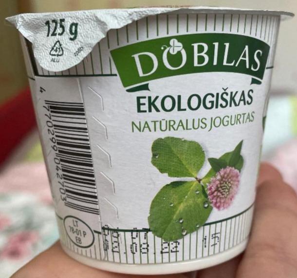 Фото - Екологічний натуральний йогурт 3.8% Dobilas