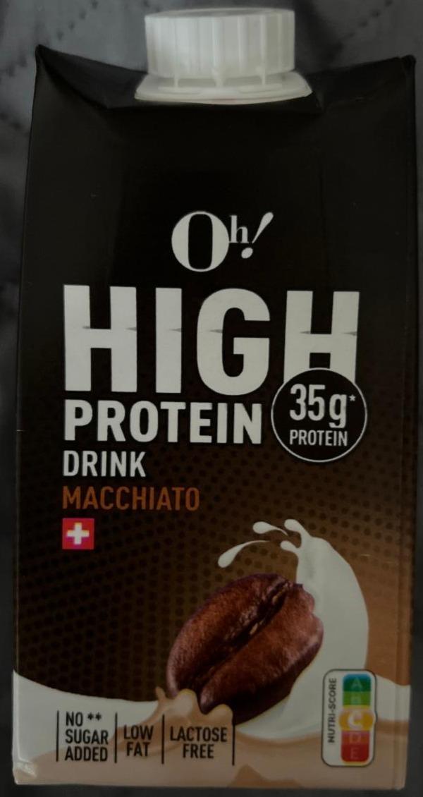 Фото - High protein drink Macchiato Oh!