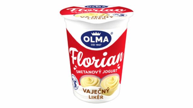 Фото - Florian Smetanový jogurt vaječný likér Olma