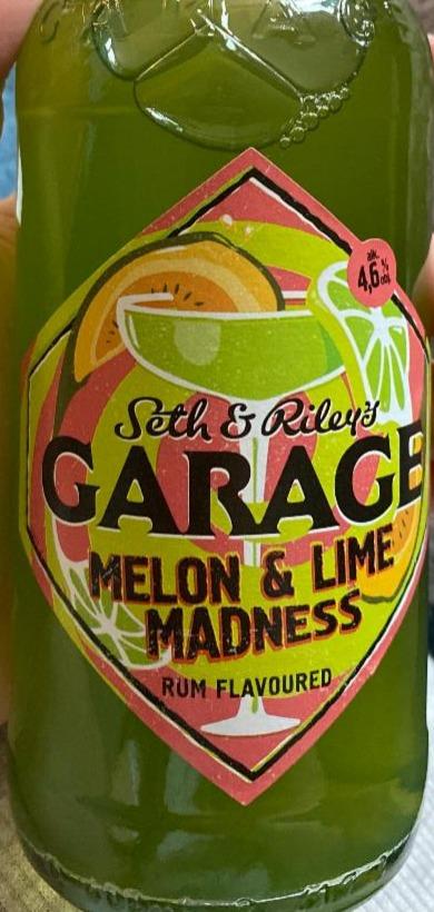 Фото - Пиво спеціальне 4.6% зі смаком дині і лайму Melon & Lime Garage Seth & Riley's Garage