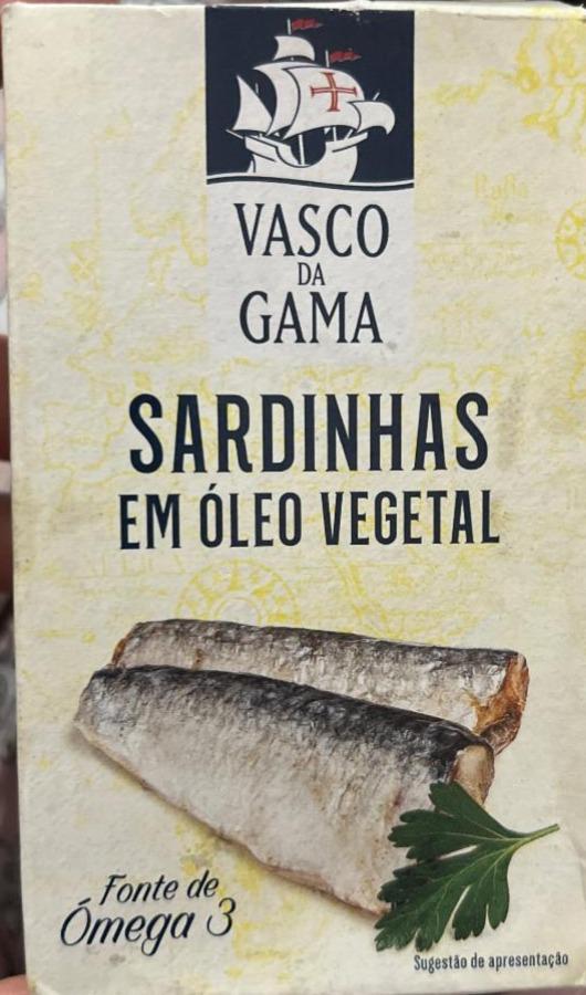 Фото - Сардини в рослинній олії Vasco Da Gama