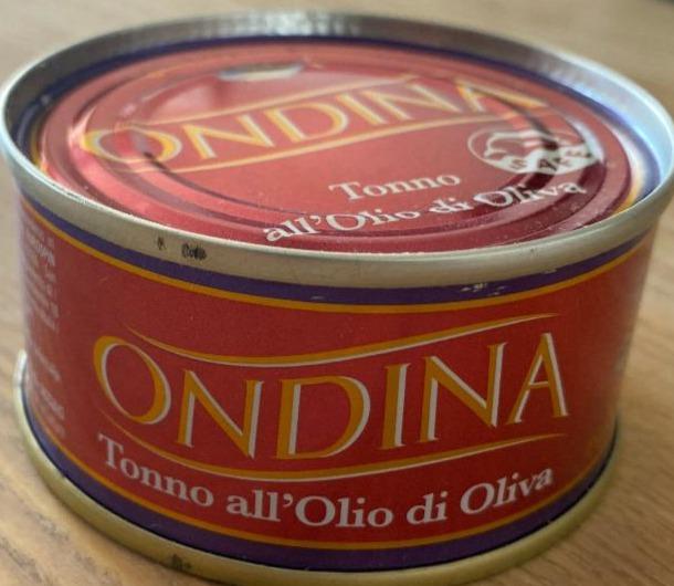 Фото - Тунець в оливковій олії Tonno all'olio di oliva Ondina