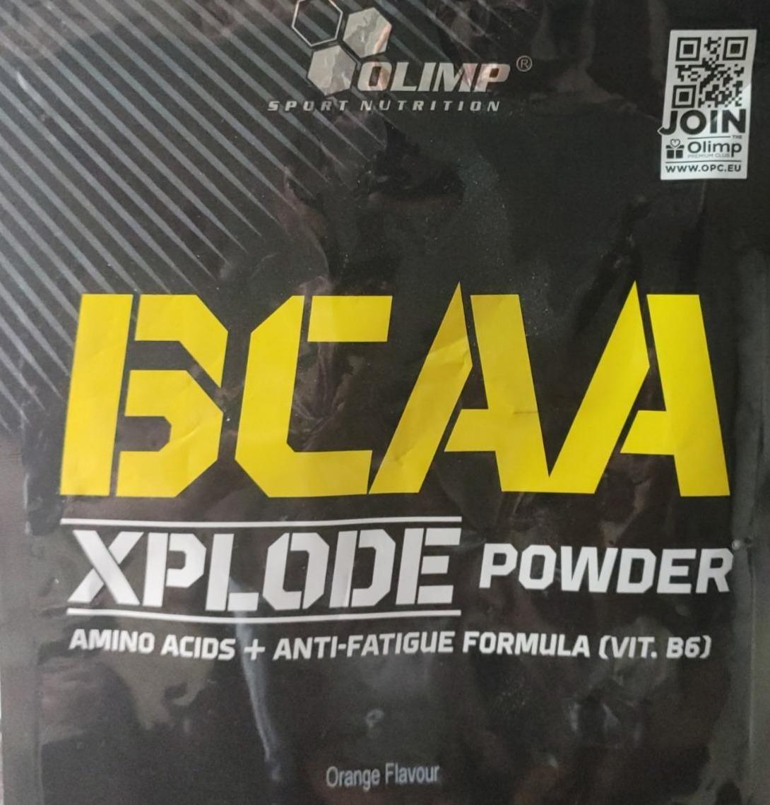 Фото - Формула проти втоми Амінокислота BCAA Xplode зі смаком апельсину Olimp sport nutrition