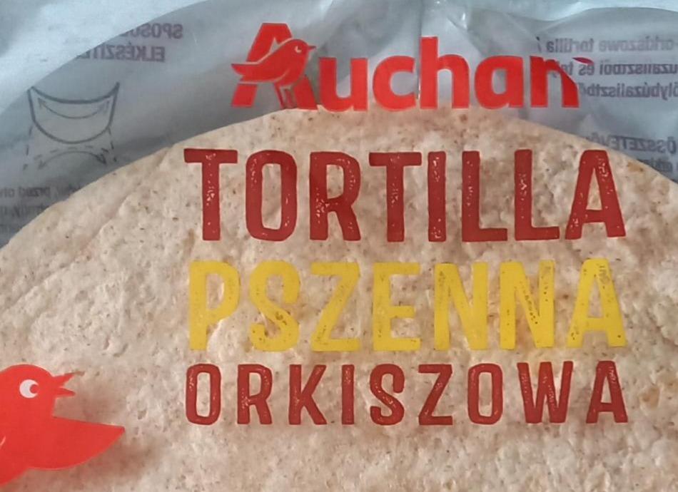 Фото - Tortilla pszenna orkiszowa Auchan
