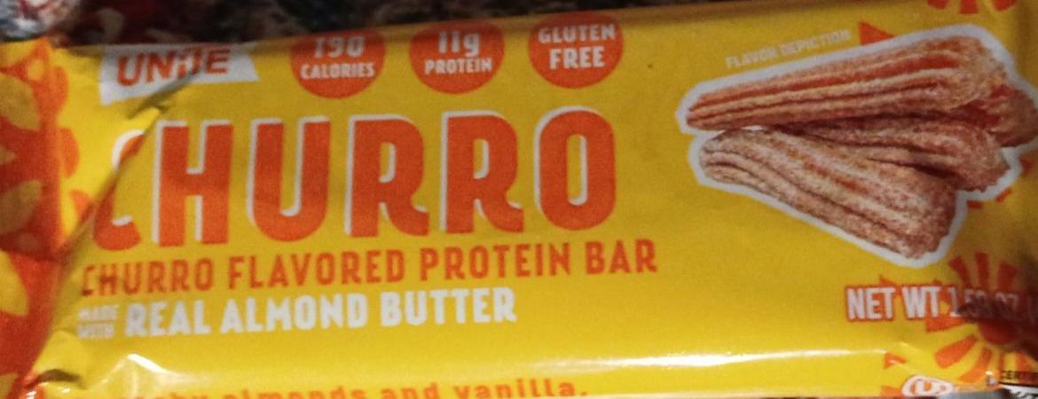 Фото - Gluten Free Churro Protein Bar Unite