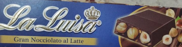 Фото - Молочний шоколад з цільним фундуком La Luisa