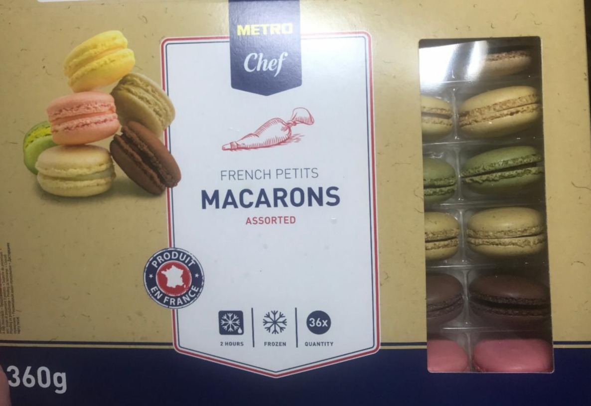 Фото - macarons assorted Metro Chef