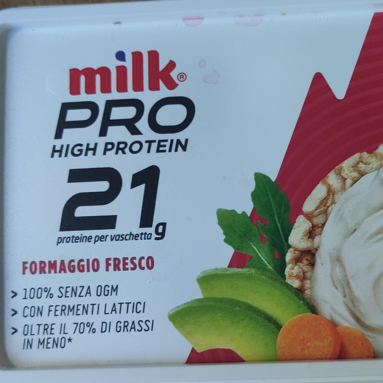 Фото - Pro High Protein 21g Formaggio fresco Milk