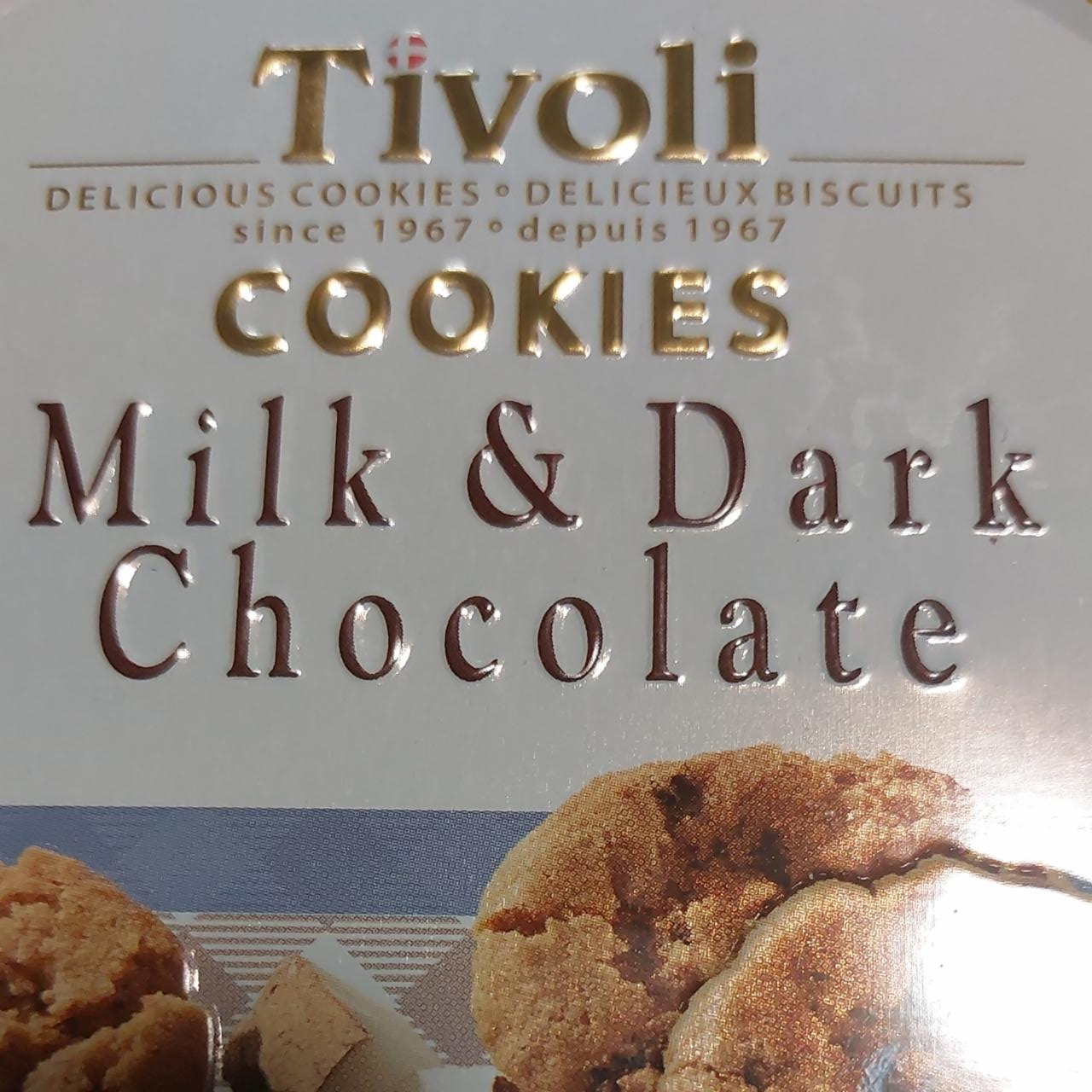Фото - Печиво Milk&Dark Chocolate Тіvoli Jacobsens