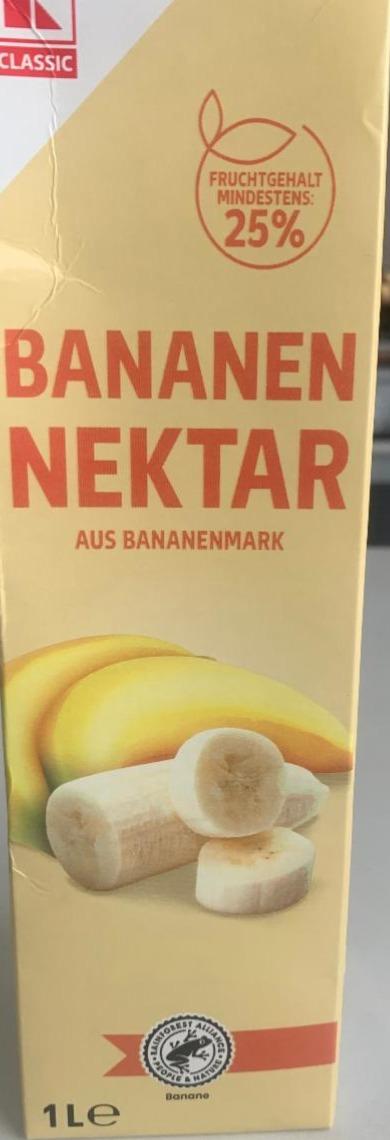 Фото - Bananen Nektar 1L K-Classic
