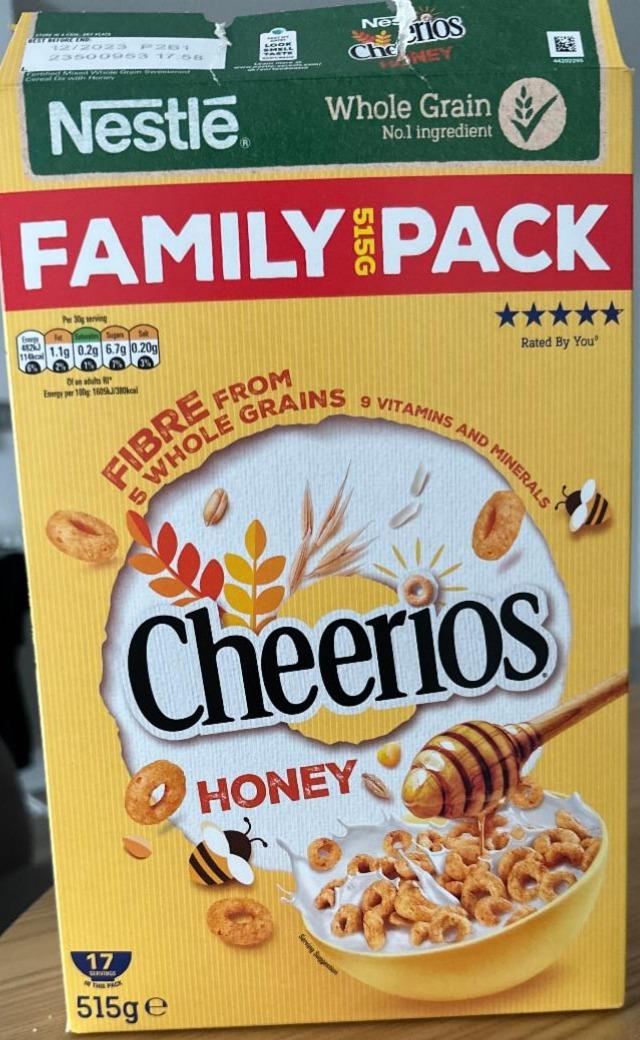 Фото - Пластівці медові Cheerios Honey Nestle