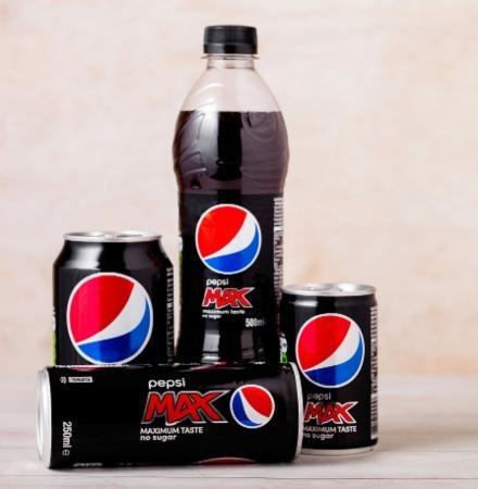 Фото - Напій безалкогольний сильногазований безкалорійний Max Pepsi