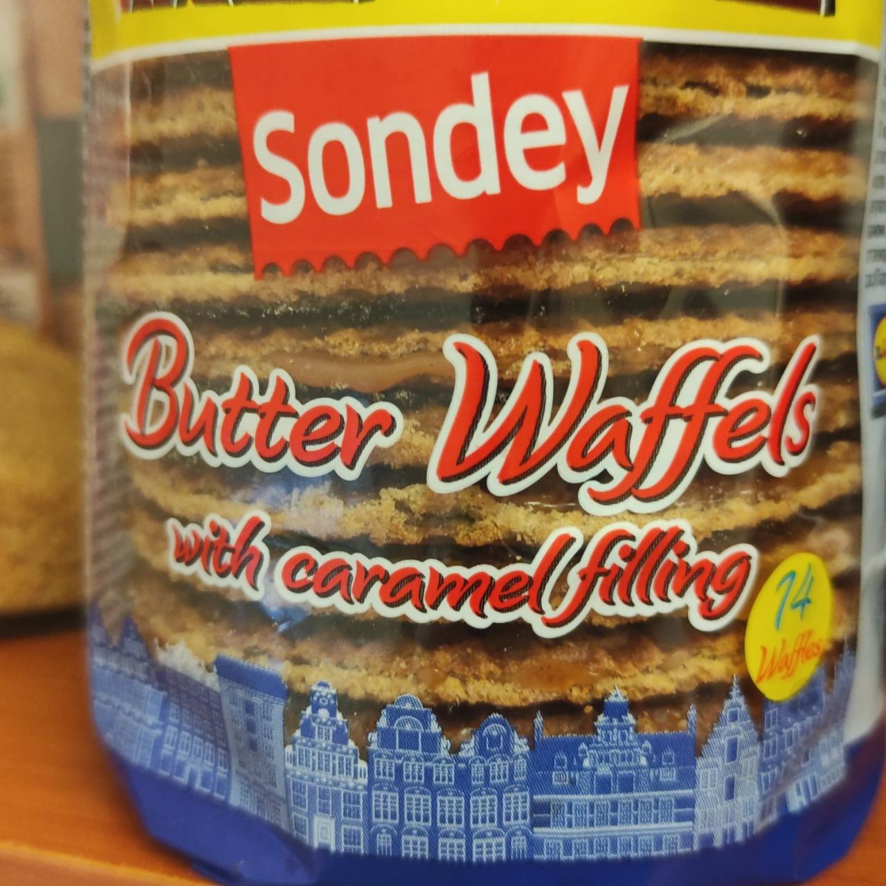 Фото - Вафлі здобні Butter Waffels Sondey