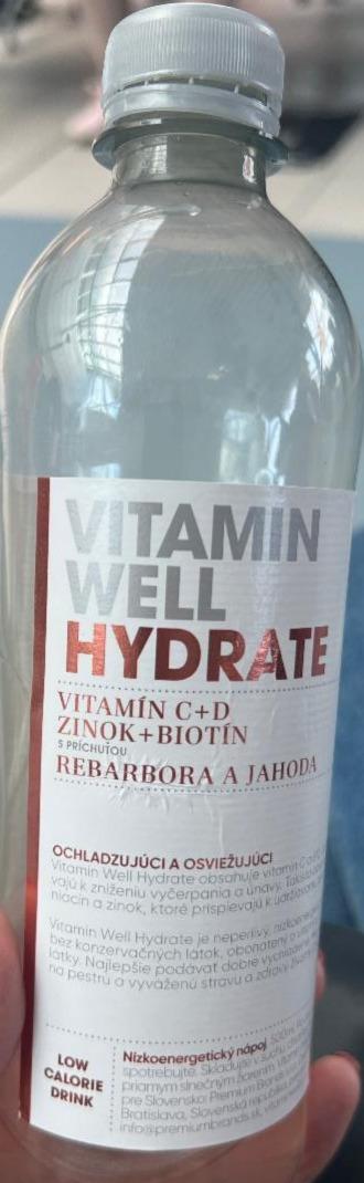 Фото - Vitamin Well Hydrate Rebarbora a jahoda