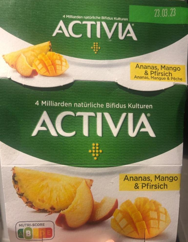 Фото - Активія Ананас, манго та персик Aktivia