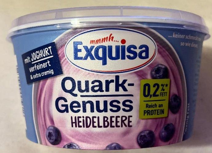 Фото - Quark Genuss Чорниця - Exquisa
