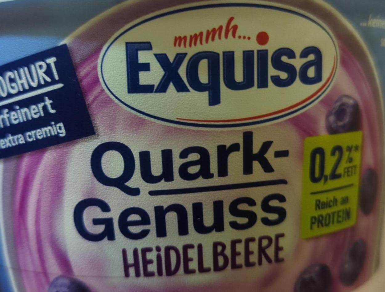 Фото - Quark-Genuss чорниця Exquisa
