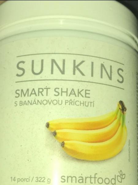 Фото - Напиток з банновим смаком Smart Shake Sunkins