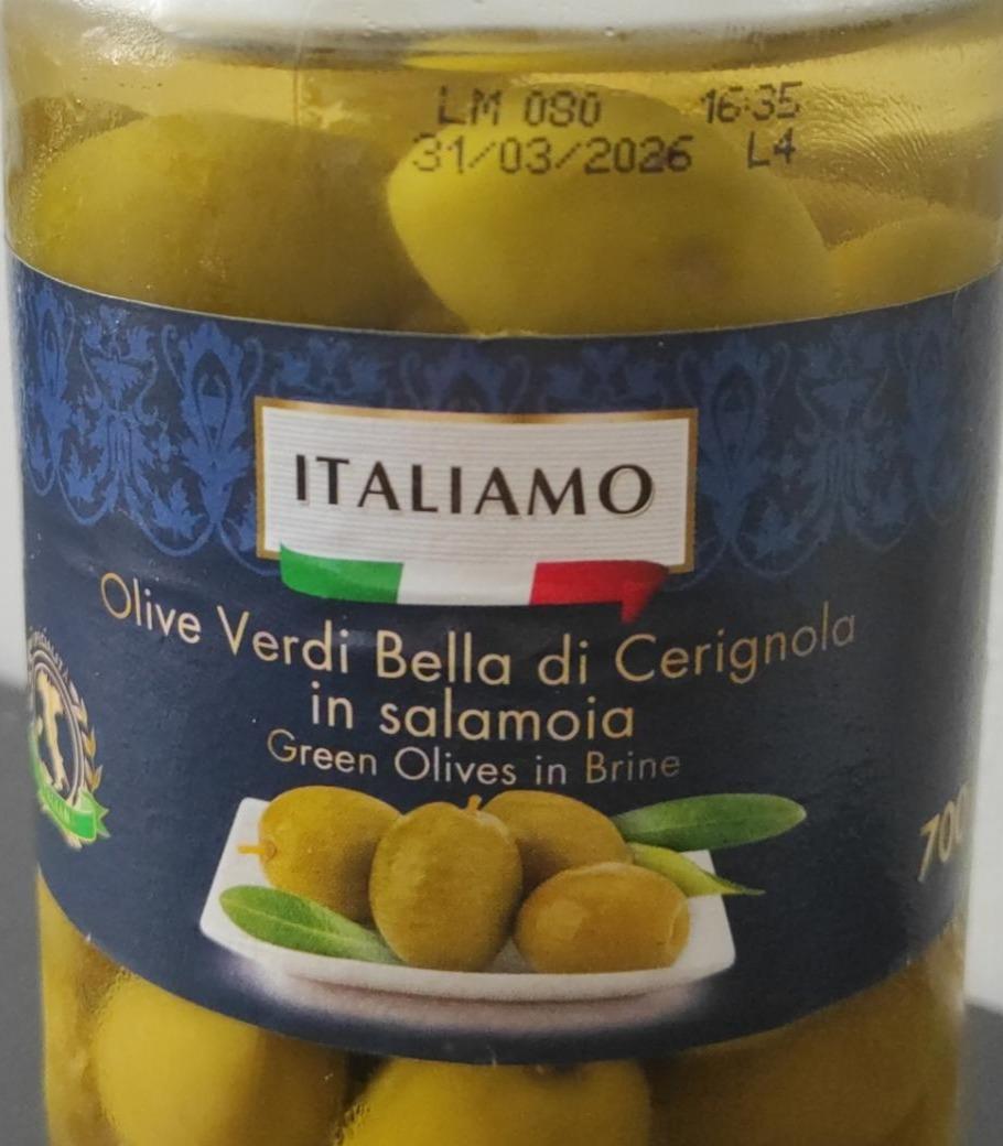 Фото - Bella di Cerignola in salamoia Olive Verdi
