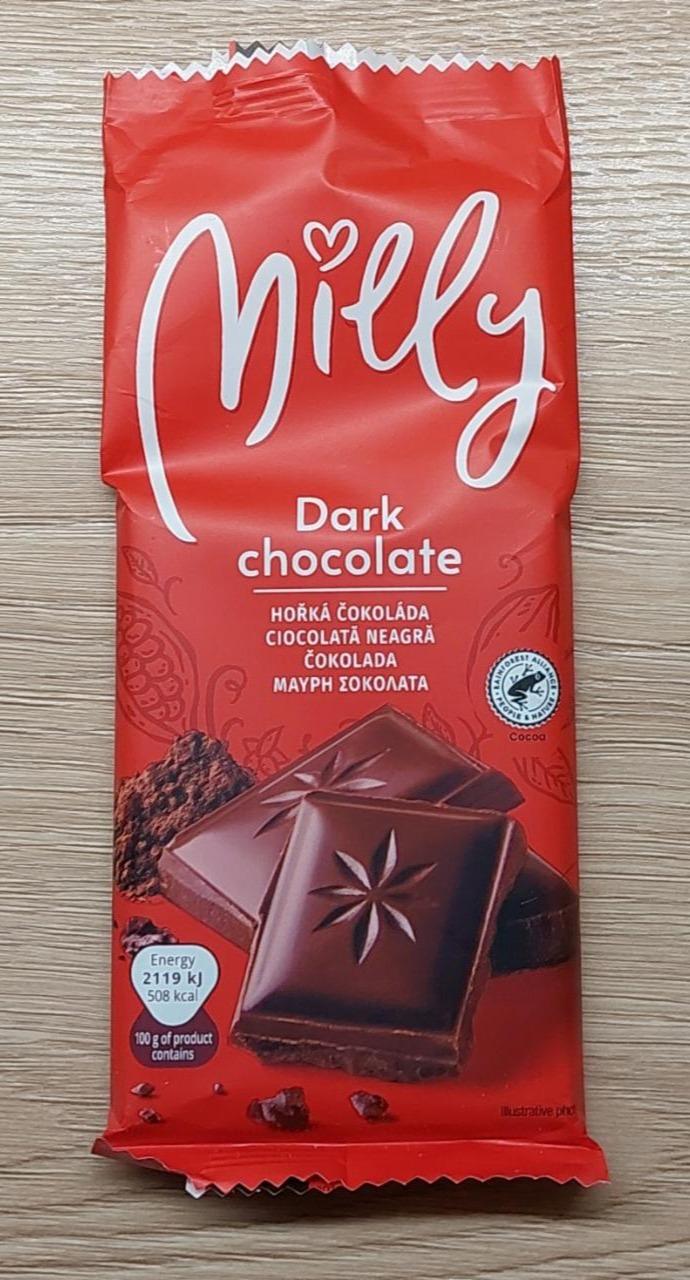 Фото - Шоколад чорний Dark Chocolate Milly