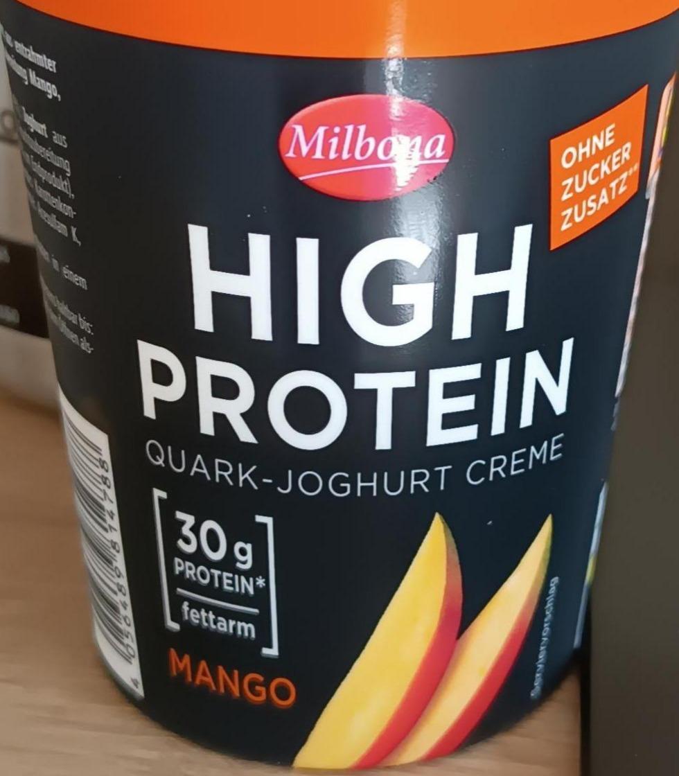Фото - High protein joghurt mango Milbona